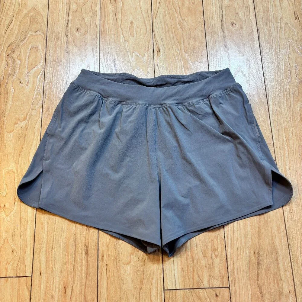 Outdoor Voices Ready Set Lightspeed Lined Shorts Gray 4” Inseam Men's Size XS